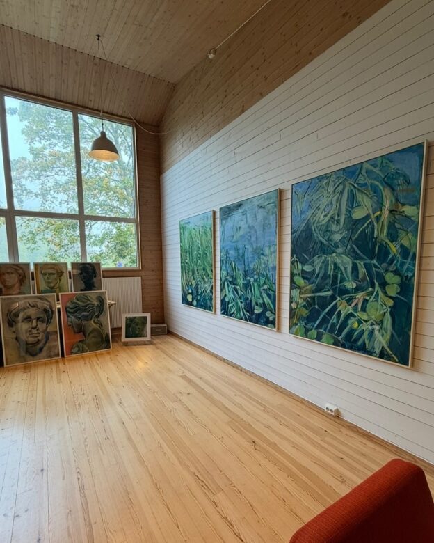 2025.11.27 – 2005.11.28 Konstrunda Västerort – part 2. Emelie Rosén, Ateljén Tornedalsgatan 3, Vällingby.