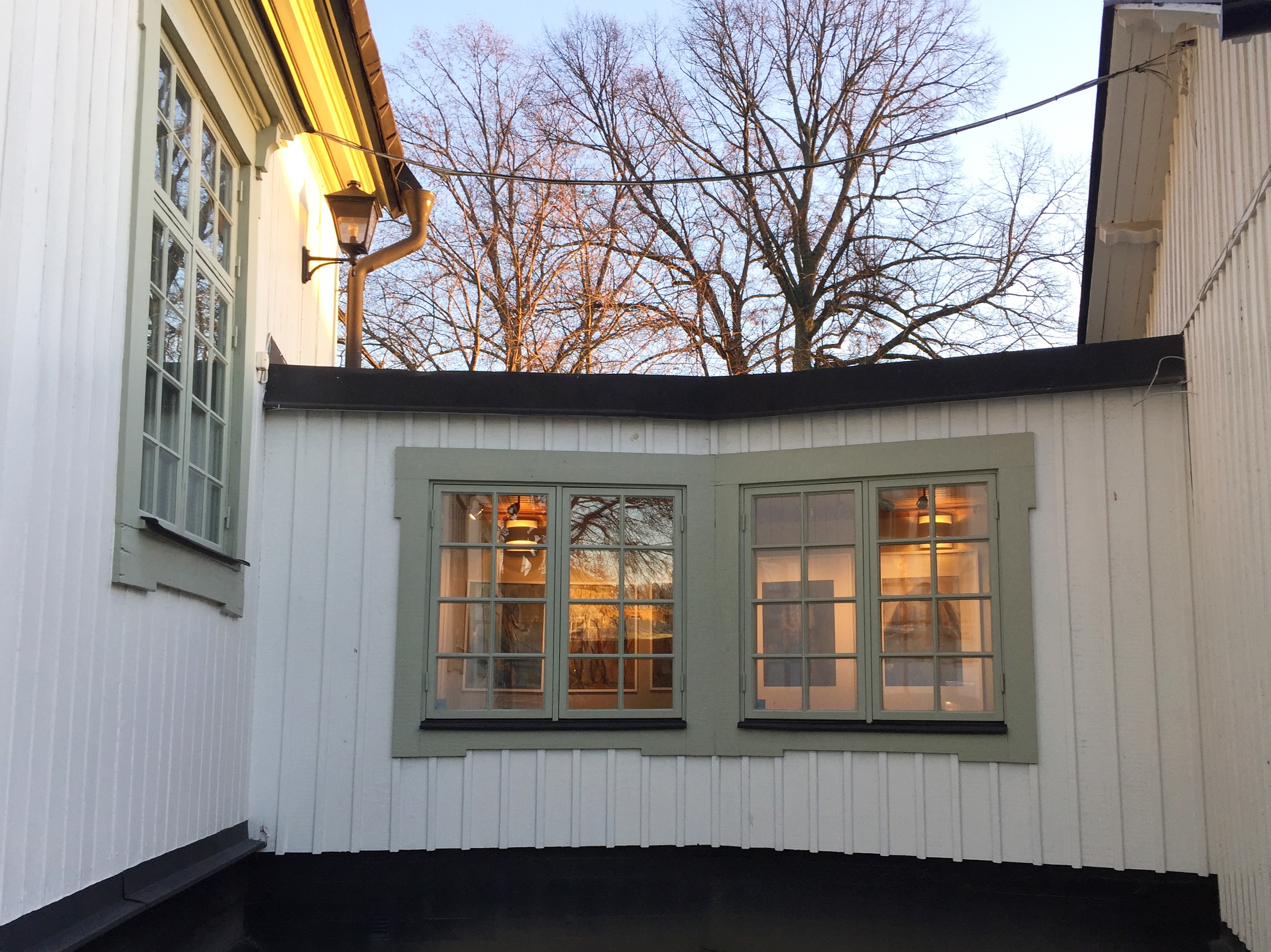 Konstutställning på Djurgården i Sthlm